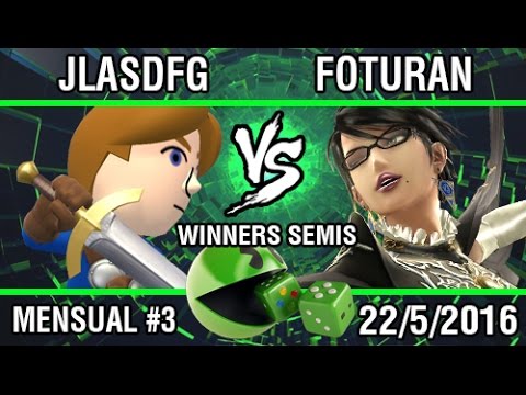 [Smash @ Gambler #3] Joseluisasdfg (Mii Swordfighter, Cloud) vs. FotuRAN (Bayonetta) Winners Semis