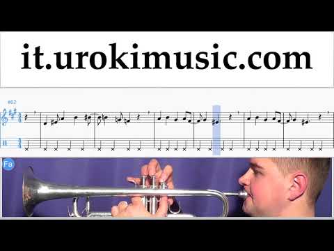 Corso di Tromba Mariah Carey - All I Want For Christmas Is You Tablature Tab Parte#2 um-i276