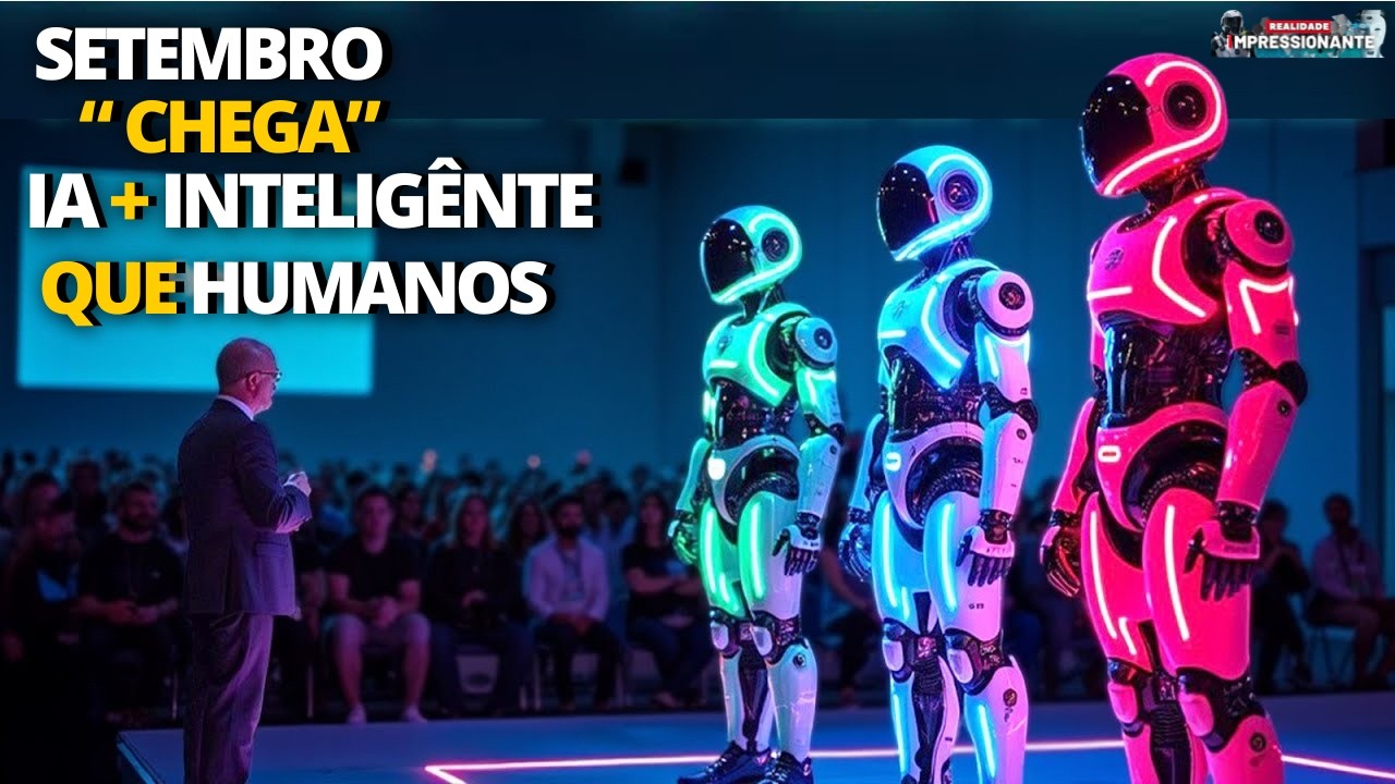 China não para de inovar e anuncia +2 humanoides | IA +inteligente que humanos "chega" em Setembro
