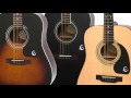мініатюра 0 Відео про товар Гітара акустична EPIPHONE DR-100 VSB