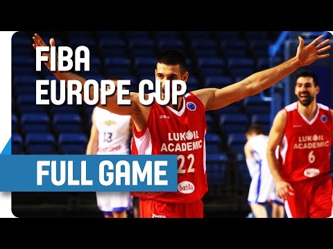 BC Kalev (EST) v Lukoil Academic (BUL) - Full Game - Group H - FIBA Europe Cup