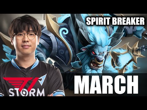 March - SPIRIT BREAKER Gameplay - Navi 10000 mmr - 7.28 - Must Watch - Dota 2 Pro Games