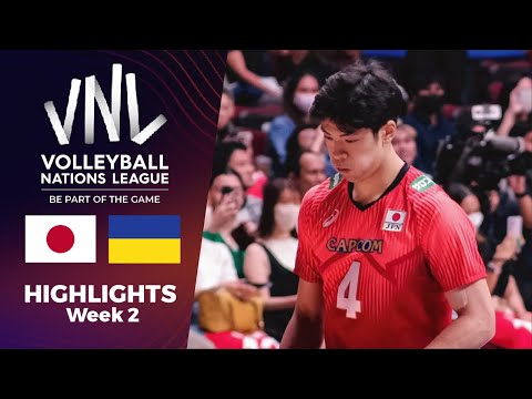 🇺🇦 UKRAINE vs 🇯🇵 JAPAN | Highlights | Week 2 | VNL 2025 🏐🔥 [4K]