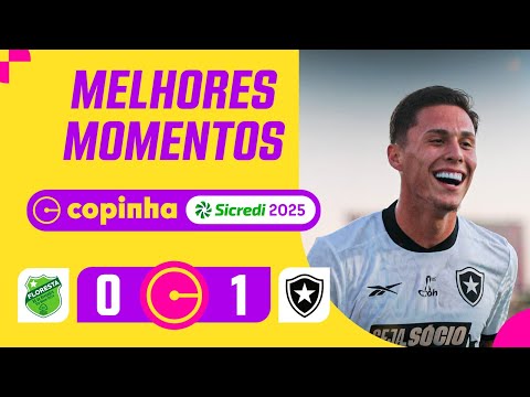 Gols e lances de Floresta x Botafogo