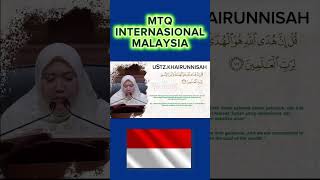 Download lagu penampilan QORI'AH VIRAL 🔥 Ustazah khairunnisa di MTQ INTERNASIONAL MALAYSIA 2026 🔥🔥🔥🔥🔥 mp3