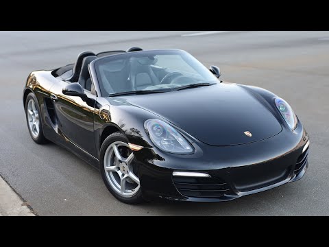 Thumbnail for 2013 Porsche 981 Boxster 6 Spd, Walk Around, Coldstart by Porsche 981