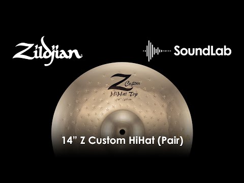 Zildjian 14" Z Custom Hi-Hat Cymbals (Pair) - In Stock! image 4