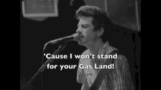 Justin Sane -- Gas Land Terror (/w lyrics)