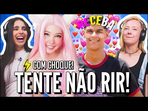JOVENS REAGEM A DESAFIO SE RIR LEVA CHOQUE - TENTE NÃO RIR #112 -  LUVA DO MULTIVERSO DA NERDISSE