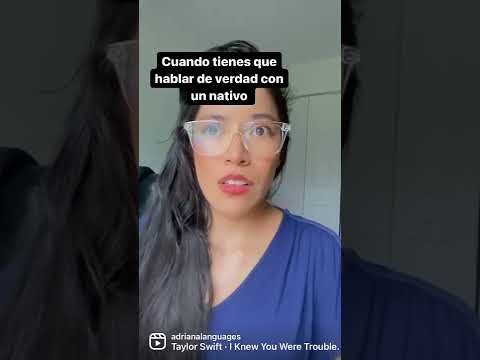 Cuando tienes que hablar con un nativo en inglés #idiomas #ingles #aprenderingles #shorts