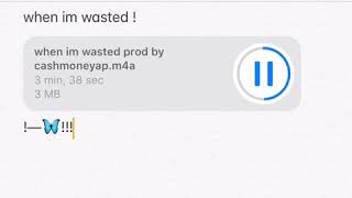 Lil Skies - When I&#39;m Wasted (Prod By cashmoneyap) (New Music Preview)