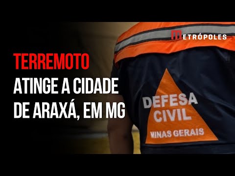 Terremoto de magnitude 4.4 atinge a cidade de Araxá, em Minas Gerais