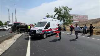 Bitlis’te feci trafik kazası: Biri ağır 2 yaralı
