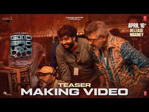Ajith Kumar’s ‘Good Bad Ugly’: BTS Video from Teaser Shoot Unveiled!