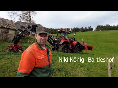 "Welt angeschlossen werden - auch im letzten Tal" mittels Kabelpflug