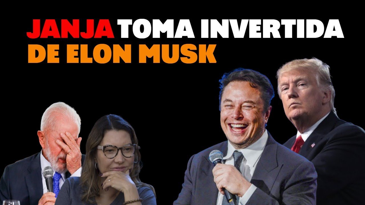 JANJA TOMA INVERTIDA DE ELON MUSK E PASSA VEXAME MUNDIAL