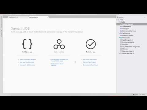 Xamarin For ios -Tutorial 1 (hello world)