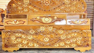 Wooden box palang design | Dhamake dar box palang design 2024