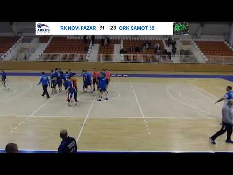 ARKUS liga 14. kolo / RK Novi Pazar - RK Šamot 65