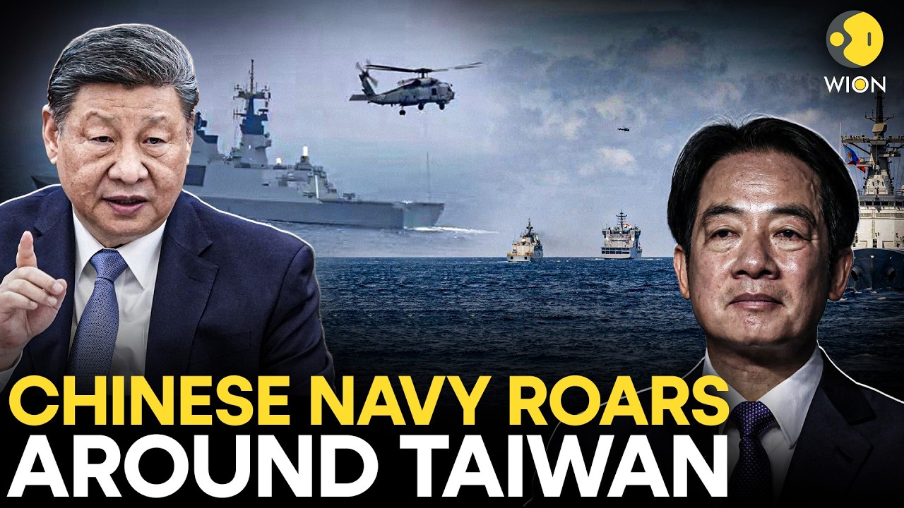 China-Taiwan Tensions Explode: Taiwan Detects 22 Sorties Of Chinese Aircraft, 6 Vessels, 1 Ship