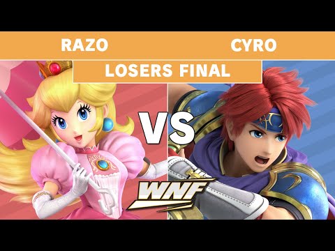 WNF 3.8 Razo (Peach) vs Cyro (Roy) - Losers Finals - Smash Ultimate