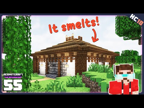 A SMELTERY FOR EXILE! | HermitCraft 10 | Ep 55