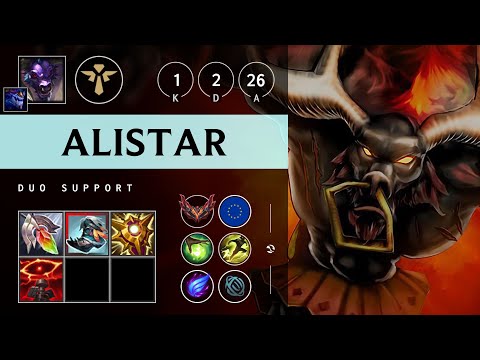 Alistar Support vs Braum - EUW Grandmaster Patch 25.21