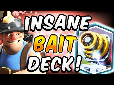 NO ONE EXPECTS THIS! INSANE SPARKY BAIT DECK  — Clash Royale