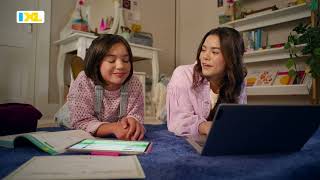 Sisters: Prepping for the Math Test with IXL (15s)