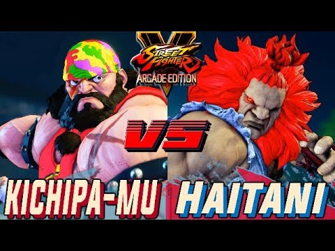 SFV AE 💥 kichipa-mu (Zangief) VS Haitani (Akuma) Street Fighter V Arcade Edition Season 4