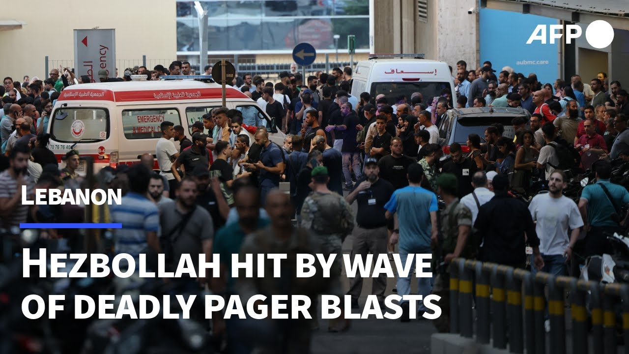 Hezbollah in Lebanon hit by wave of deadly pager blasts | AFP