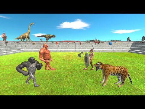 2 vs 2 Tournament - Animal Revolt Battle Simulator