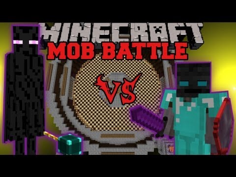 Ender Lord Vs. Walker King - Minecraft Mob Battles - Legendary Beasts and Better Dungeons Mods