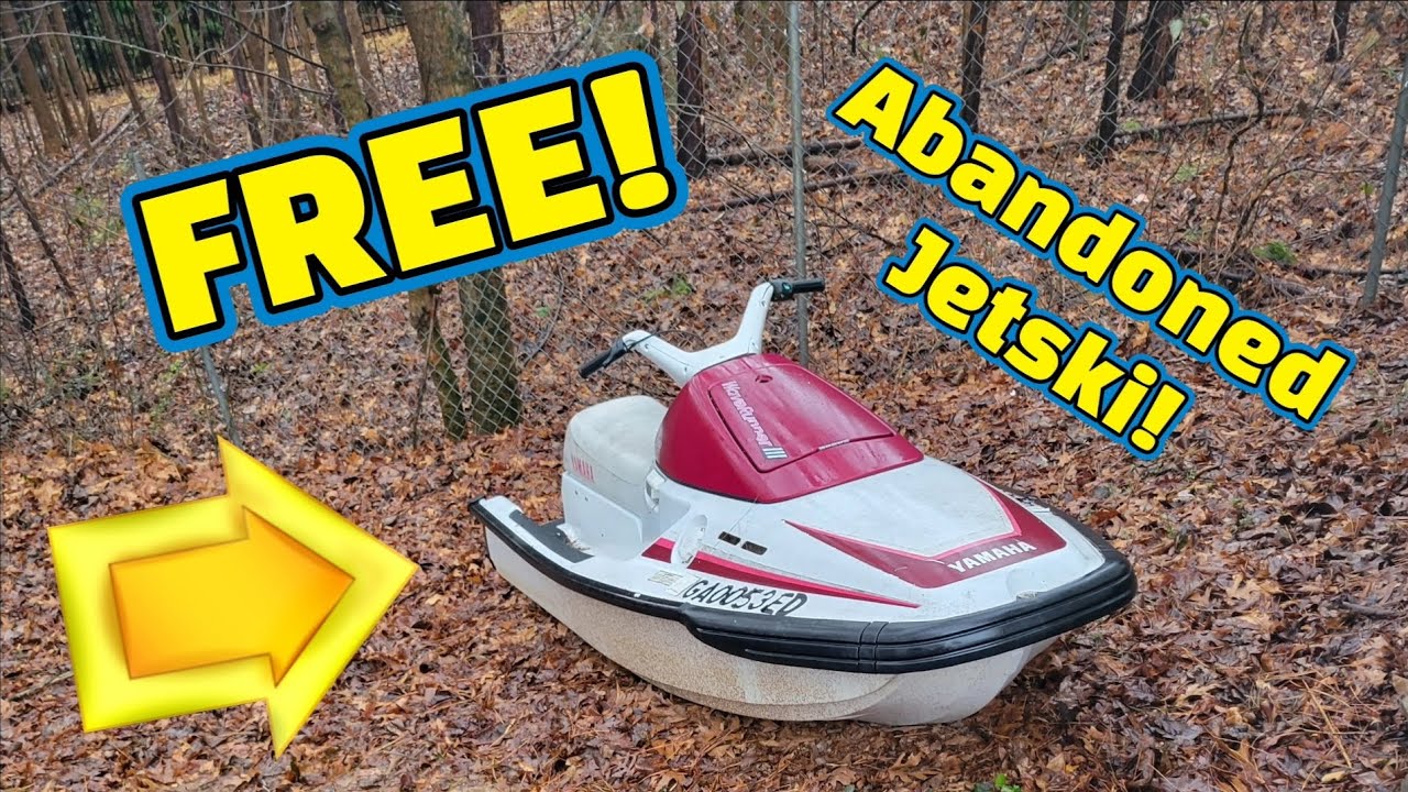 Found FREE Jetski! | How To Refurb Yamaha | Yamaha Waverunner 3