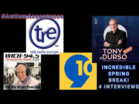 One INCREDIBLE Spring Break Week - 4 Interviews (3 of them Live) | Autism Acceptance and Inclusion