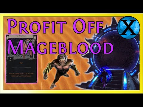 Path of Exile 3.16 EASY Low Investment Profit off the MAGEBLOOD Hype!