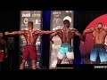 2019 IFBB California Night Of Champions Men's Physique Comparisons/Awards