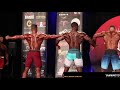 2019 IFBB California Night Of Champions Men's Physique Comparisons/Awards