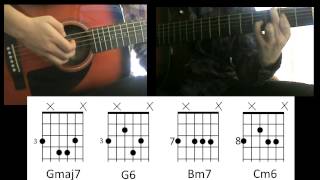 Belle - Jack Johnson GUITAR TUTORIAL (with tabs)