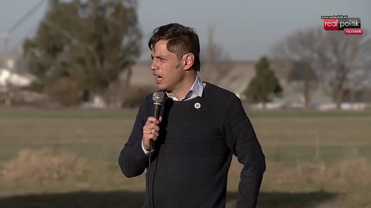 Kicillof anunció la pavimentación de la Ruta del Cereal