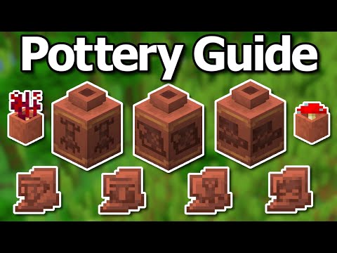 Ultimate Minecraft 1.20 Pottery Guide - Decorated Pots, Pottery Shards, Flower Pots & More!
