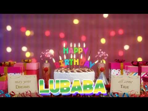 LUBABA Happy Birthday Song with Names 🌟 Happy Birthday to You