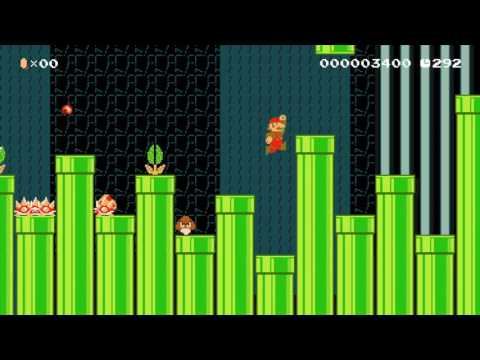 Apocalypse Pipes in the Sewers ~ from Leeshino ~ SUPER MARIO MAKER Gameplay RAW