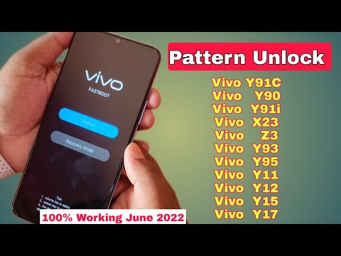 Vivo Y91c, Y90, Y91i, Y93, Y95, Y11, Y12, Y15, Y17 All Type Password, Pattern Lock Remove In 1 Click