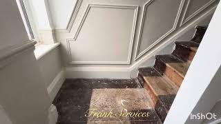 Preview of Wall moulding and new plaster painting.