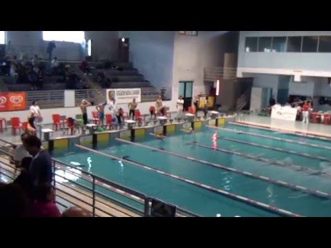 Campionato Regionale assoluti indoor Fin Calabria 1a serie 50 farfalla  femminile con Creazzo CSR