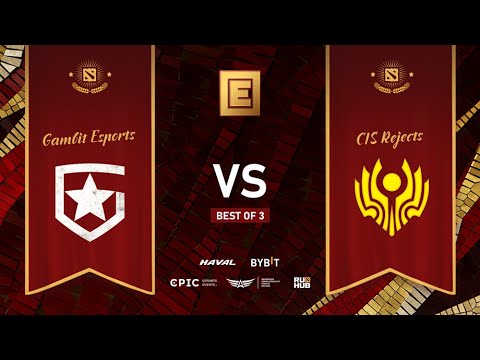 Gambit Esports vs CIS Rejects, DPC EEU 2021/22, bo3, game 2 [Inmate & Jam]