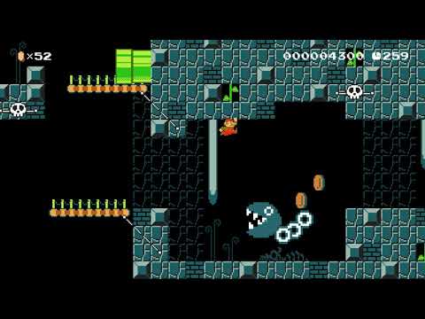 Carnivorous Caverns (Super Mario Maker 2)