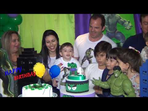 Aniversário: Arthur 4 aninhos em HD