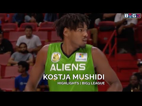 Kostja Mushidi (Team Aliens): Highlights in BIG3 League against Triplets